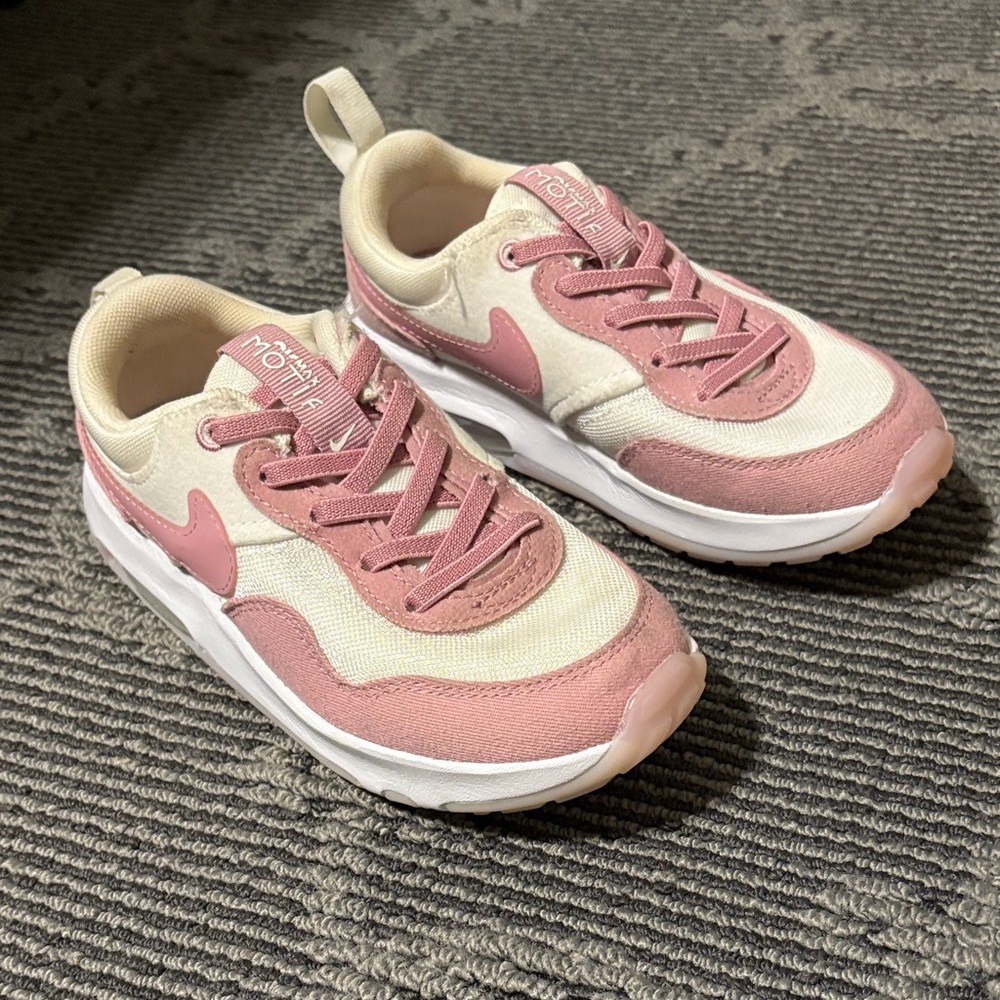Nike | AirMax Sneakers in Pink and Cream | Size 12 Toddler